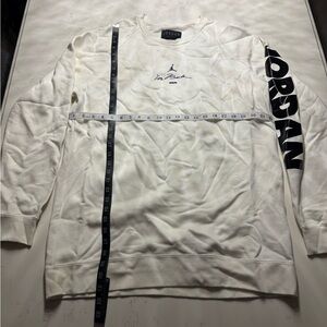 Jordan White and Black Lightweight Jacket